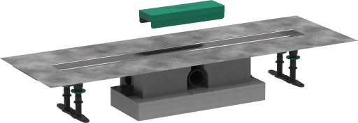Hansgrohe uBox universal komplet indbygningsenhed, vandret, 800 mm