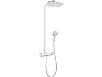 HANSGrohe Raindance Select E360 brusesystem termostat til vægmontering, vandret Ø380mm brusearm, Ø120mm håndbruser og Ø360 X 190mm hovedbruser