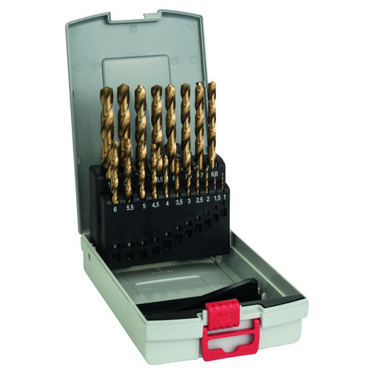 Bosch Metalborsæt HSS-tin 19 Stk - 2608587015