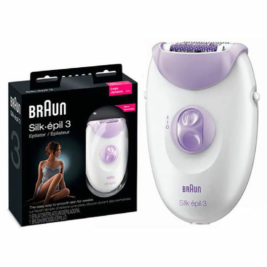 Elektrisk hårfjerner Braun SE 3170 Violet