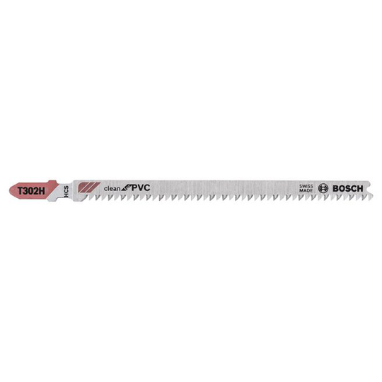 Bosch Stiksavklingeinge T302h Clean Pvc 3 Stk - 2608667447