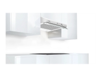 Bosch Serie 2 DUL62FA21 - Hætte - standard - bredde: 60 cm - dybde: 48.2 cm - udtrækning og recirkulation (-) - hvid