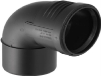 Geberit Silent PP bøjning 87,5 grader Ø 50 mm