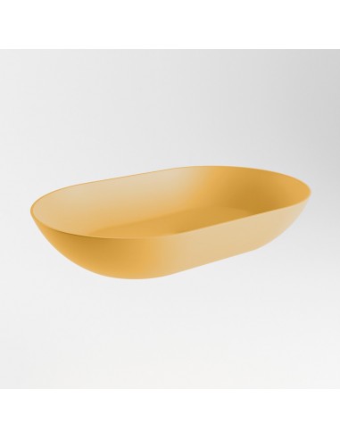 ONNI håndvask 55 x 35 cm Solid surface - Okker