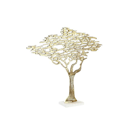 Dekorativ figur DKD Home Decor Aluminium Marmor (58 x 10 x 54 cm)