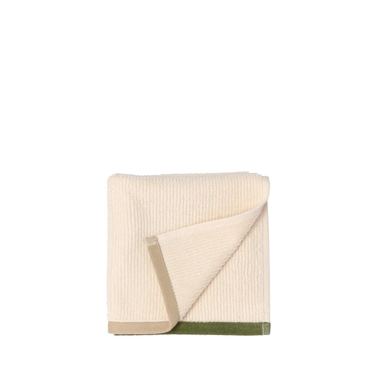 SÖDAHL Contrast vaskeklud 30x30 cm olive