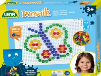 Lena Mosaik Set Transparant, 3 År, Dreng/Pige, Børnehave, Flerfarvet, 140 stk, Tjekkiet