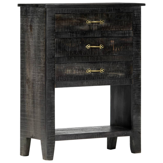 vidaXL sideskab 60 x 30 x 80 cm massiv mangotræ