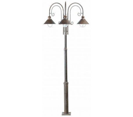 Nautica havelampe H225 cm 3 x E27 - Rust