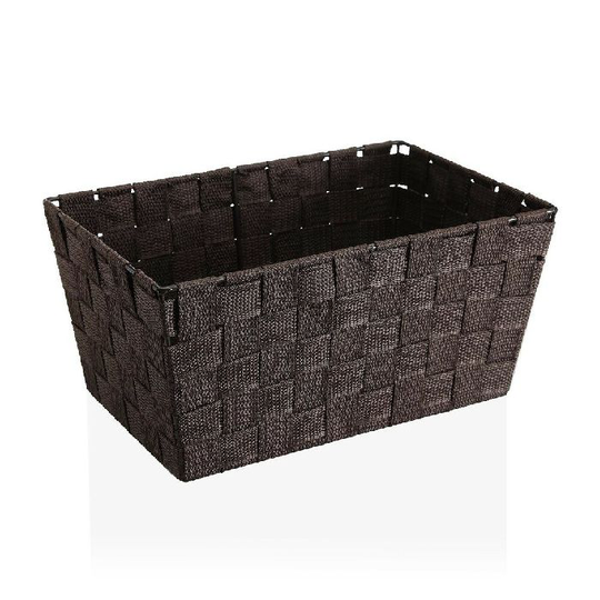 Kurv Versa Stor Brun Tekstil (20 x 15 x 30 cm)