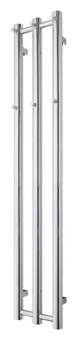 TVS KIRO 3 Håndklædetørrer t/Central-/Fjernvarme 265 x 1400 mm, Krom