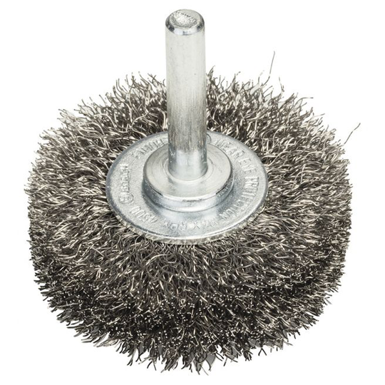 Bosch Skivebørste Bølget 50mm Inox 6mm - 2608622120