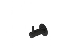 Klædekrog med pind Ø14 x 36 mm, PVD Sort, d line, Sanitet.