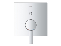 GROHE Allure, Krom, Væg, Dørgreb, Enkelt, 27 l/min, Keramisk