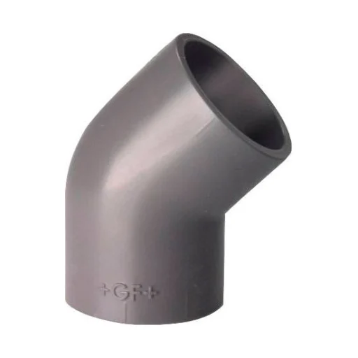 GF PVC bøjning 20 mm - 45 gr.