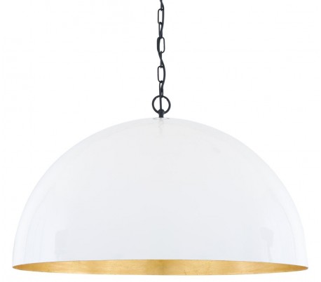 Goma loftslampe Ø73 cm 1 x E27 - Hvid/Antik guld