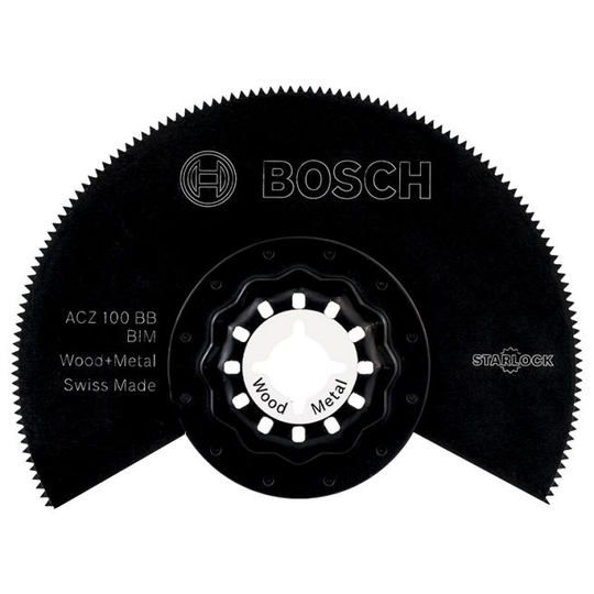 Bosch Savklinge Acz100bb Rund 100mm Woodmetal - 2608661633