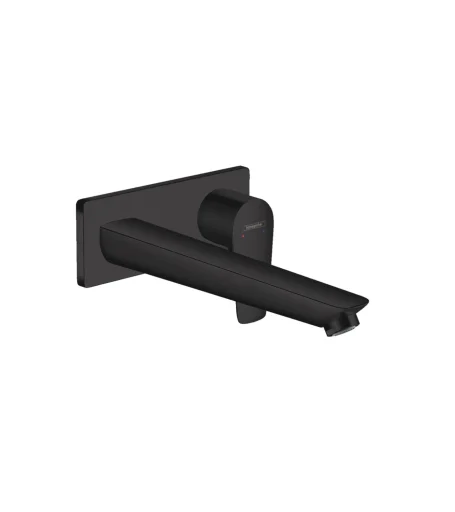 Hansgrohe Talis E 110 håndvaskarmatur t/væg 225 mm, mat sort