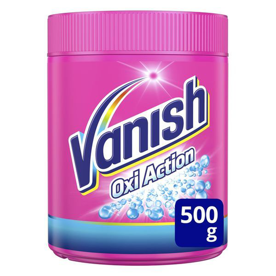 Vanish Oxi Action Pink Pletfjerner Pulver 500 g