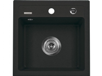 Deante 1-bowl sink Zorba without drainer 44 x 44cm graphite (ZQZ 2103)