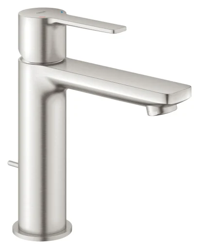 Grohe Lineare Etgrebsbatteri til håndvask S (Supersteel)