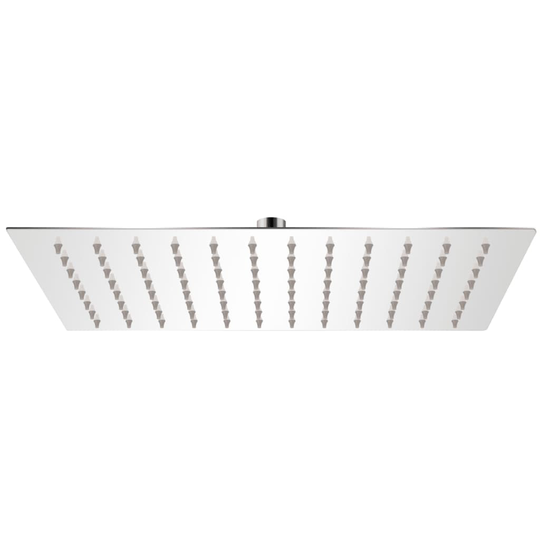 vidaXL Brusehoved rustfrit stål 20x30 cm rektangulær