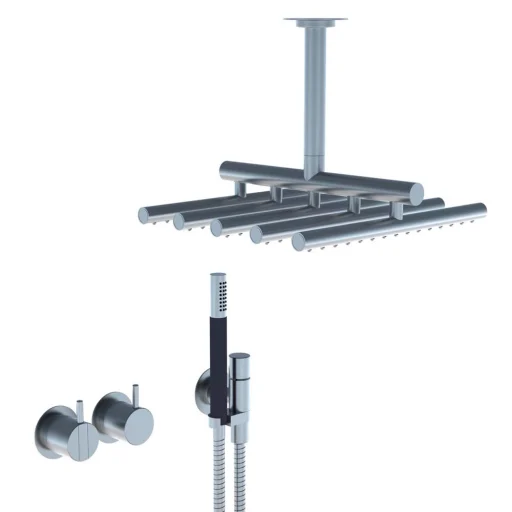 Vola 2471-051A brusebatteri, krom