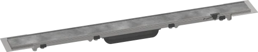 Hansgrohe RainDrain Rock afløbsrende, fliser, 700 mm