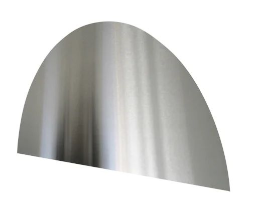 Millarco buet stænkplade 600 x 300 mm, Børstet rustfrit stål