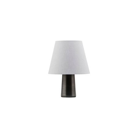 Bordlampe Bakora Antik Metallisk 30,5 cm