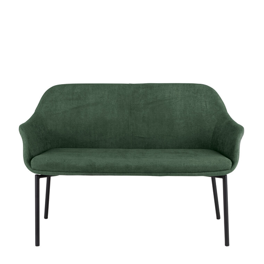 NEW AGE 2 pers. sofa stof (MØRK GRØN ONESIZE)
