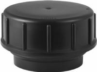 50 mm Slutmuffe komplet sort PEH Geberit