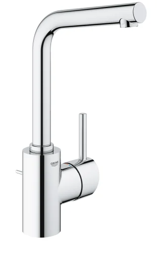 Grohe Concetto L-size håndvaskarmatur m/bundventil, krom