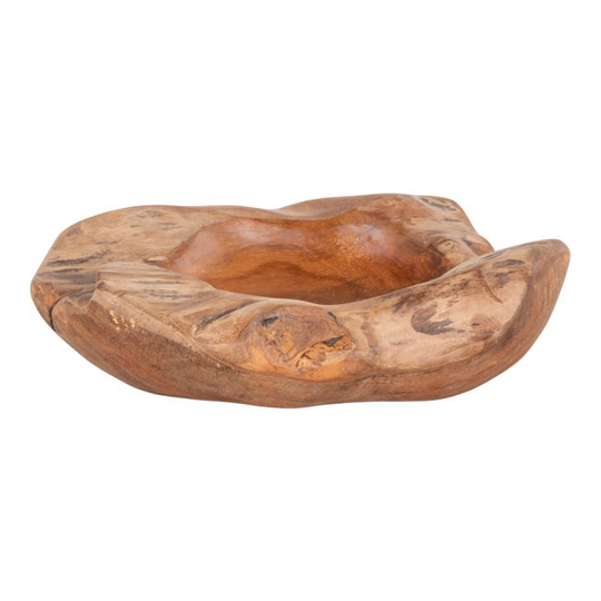 Small skål i teaktræ Ø20xh8 cm - 4501010