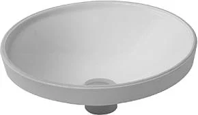 Duravit Architec håndvask Ø37,5x14,5 cm, hvid u/hanehul