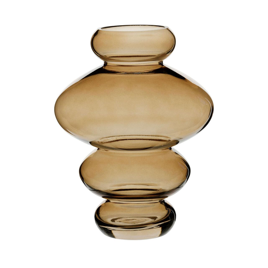 SINNERUP Gaia plain vase H24 (GRÅ BRUN ONESIZE)