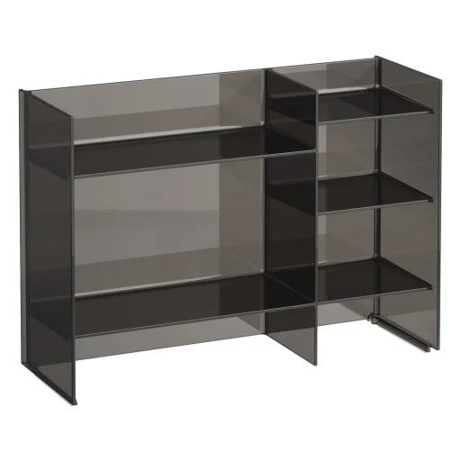 Kartell Laufen Sound Rack reol, 75x53 cm, røg