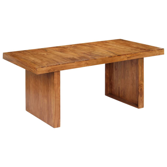 vidaXL spisebord 180 x 90 x 75 cm massivt akacietræ