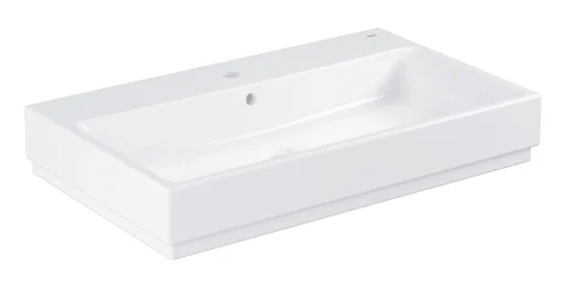 Grohe Cube Ceramic håndvask 80x49 cm, PureGuard, alpinhvid