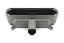 Unidrain 1311 Udløbshus Ø32 mm Vandret u/Vandlås - Indbygningshøjde 52 mm