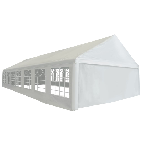 vidaXL festtelt PE 6x14 m hvid