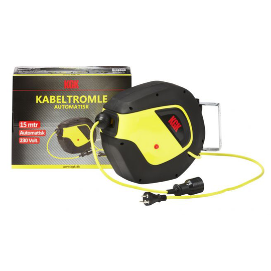 KGK Kabelopruller 15 Mtr. 230v