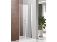 LUND BRUSEDØRER 80X190 CM. KLART GLAS