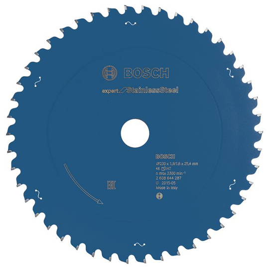Bosch Rundsavsklinge 230x20mm 46t Exp Stainless - 2608644287