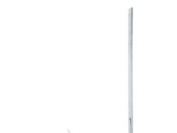 langt rendej.nr.11 - 280 mm t.1/2-rund hjemmelavet rende.Hel bagvulst