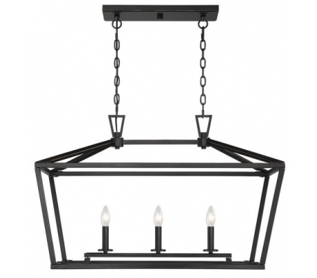 Townsend 3 Lysekrone 81 x 41 cm - Antik bronze