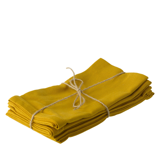 SINNERUP Mundservietter 4 stk. (CURRY, ONESIZE)