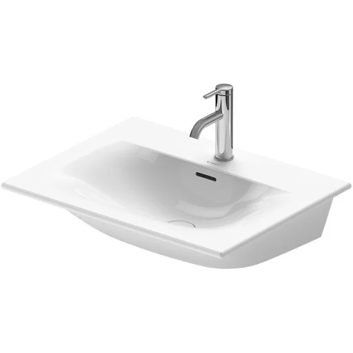 Duravit Viu håndvask 63x49cm, m/WonderGliss, hvid