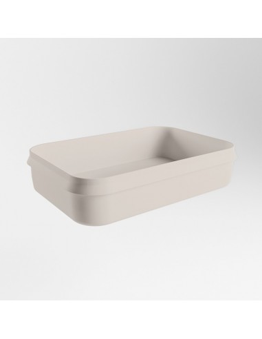 ARVO håndvask 55 x 38 cm Solid surface - Linned