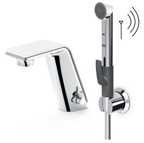 Oras Il Bagno Alessi Sense håndvaskarmatur m/håndbruser, krom